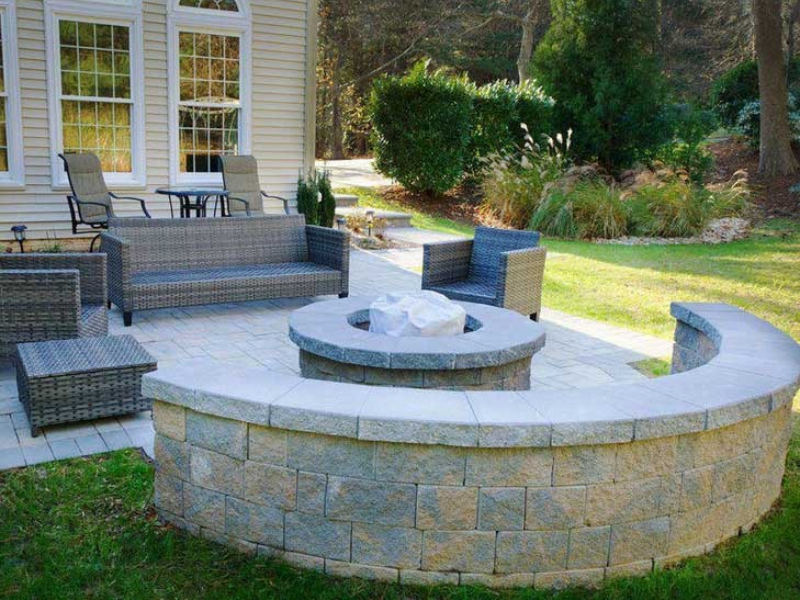 Patio -Fire pot